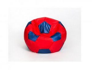 Кресло-мешок Мяч малый красно-синее в Качканаре - kachkanar.ok-mebel.com | фото 1