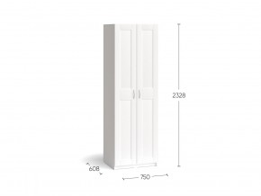 2.06.01.030.4 МАКС шкаф 2 двери 75х61х233 серый RU в Качканаре - kachkanar.ok-mebel.com | фото 4