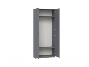 2.06.01.060.4 МАКС шкаф 2 двери 100х38х233 серый RU в Качканаре - kachkanar.ok-mebel.com | фото 2