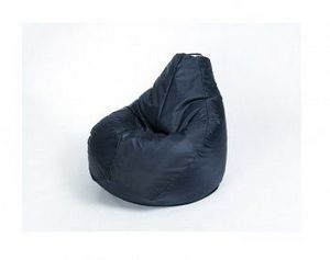 Кресло-мешок Груша малое черное в Качканаре - kachkanar.ok-mebel.com | фото 1