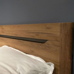 АФИНА А3 Кровать 1600 (крафт) в Качканаре - kachkanar.ok-mebel.com | фото 6
