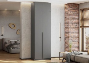 Антресоль 800 «ШК-5» Графит серый в Качканаре - kachkanar.ok-mebel.com | фото 4