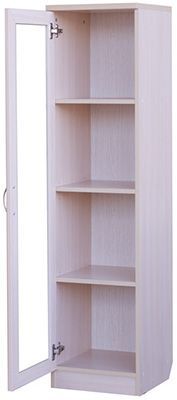 Шкаф для книг узкий арт. 212 в Качканаре - kachkanar.ok-mebel.com | фото 7
