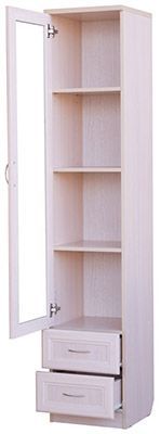 Шкаф для книг с ящиками узкий арт. 220 в Качканаре - kachkanar.ok-mebel.com | фото 7