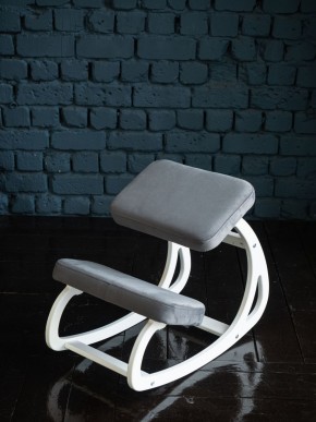 Балансирующий коленный стул Конёк Горбунёк (Белый) в Качканаре - kachkanar.ok-mebel.com | фото 3