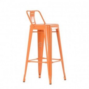 Барный стул Barneo N-242 Tolix Style 2003 Оранжевый в Качканаре - kachkanar.ok-mebel.com | фото 1