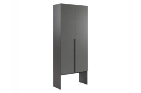 БАСКО Шкаф двухдверный L800 (графит) в Качканаре - kachkanar.ok-mebel.com | фото