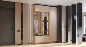 БАВАРИЯ Прихожая (дуб вотан/кашемир) в Качканаре - kachkanar.ok-mebel.com | фото