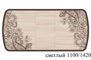 БОСТОН - 3 Стол раздвижной 1100/1420 опоры Брифинг в Качканаре - kachkanar.ok-mebel.com | фото 59