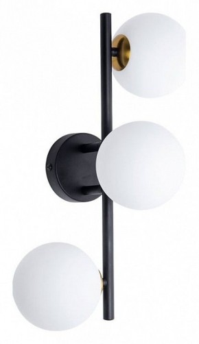 Бра Arte Lamp Gemini A2243PL-3BK в Качканаре - kachkanar.ok-mebel.com | фото