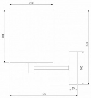 Бра Eurosvet Brume 60174/1 латунь в Качканаре - kachkanar.ok-mebel.com | фото 5