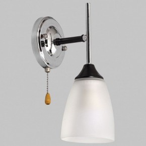 Бра Imex MD.2167 MD.2167-1-W-BK+CH в Качканаре - kachkanar.ok-mebel.com | фото