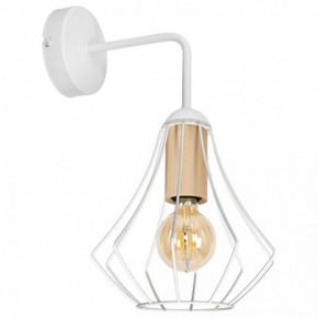 Бра Imex MD.9053 MD.9053-1-W-WH+WOOD в Качканаре - kachkanar.ok-mebel.com | фото
