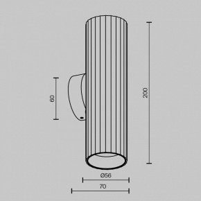 Бра Maytoni Calipso C106WL-02-GU10-W в Качканаре - kachkanar.ok-mebel.com | фото 6