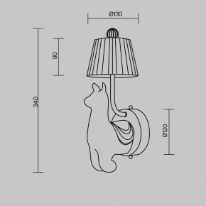 Бра Maytoni Senor Alpaca MOD377WL-L6W3K в Качканаре - kachkanar.ok-mebel.com | фото 9