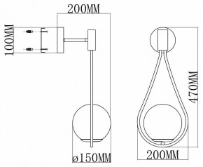 Бра Moderli Barocco V11574-1W в Качканаре - kachkanar.ok-mebel.com | фото 8