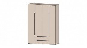 БРИТАНА Шкаф 4х створчатый (кашемир) в Качканаре - kachkanar.ok-mebel.com | фото