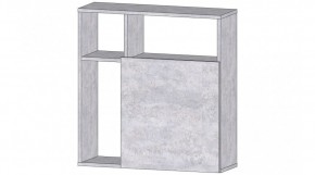 ДАЛЛАС Секция навесная (цемент светлый) в Качканаре - kachkanar.ok-mebel.com | фото