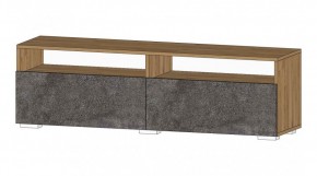 ДАЛЛАС Тумба ТВ - 01 (цемент темный) в Качканаре - kachkanar.ok-mebel.com | фото