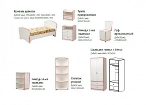 Набор мебели для детской Юниор-10 (с кроватью 800*1600) ЛДСП в Качканаре - kachkanar.ok-mebel.com | фото 2