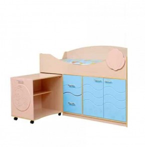 Набор мебели для детской Юниор -12.2 (700*1860) МДФ матовый в Качканаре - kachkanar.ok-mebel.com | фото 4