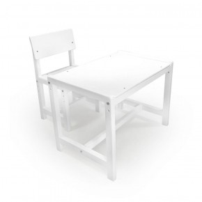 Детский растущий комплект стол и стул Я САМ "Лофт" (Белый, Белый) в Качканаре - kachkanar.ok-mebel.com | фото 1