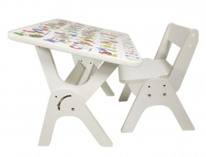 Детский растущий стол-парта и стул Я САМ "Умка" (Алфавит) в Качканаре - kachkanar.ok-mebel.com | фото 3