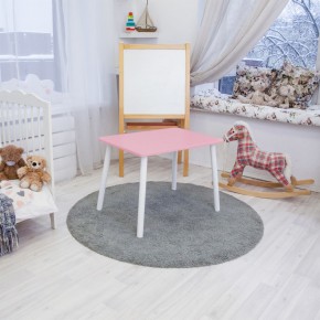 Детский стол Rolti Baby (розовый/белый, массив березы/мдф) в Качканаре - kachkanar.ok-mebel.com | фото 1