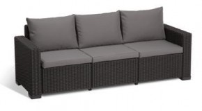 Диван Калифорния 3-х местный (California 3 Sofa), графит в Качканаре - kachkanar.ok-mebel.com | фото 2