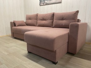 Диван угловой Комфорт-3 (НПБ) велюр Luma 16 в Качканаре - kachkanar.ok-mebel.com | фото 2