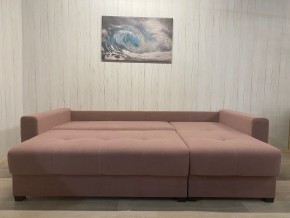 Диван угловой Комфорт-3 (НПБ) велюр Luma 16 в Качканаре - kachkanar.ok-mebel.com | фото 3