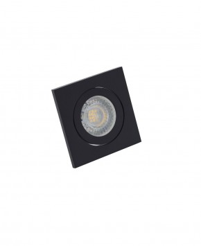 DK2016-BK Встраиваемый светильник, IP 20, 50 Вт, GU10, черный, алюминий в Качканаре - kachkanar.ok-mebel.com | фото