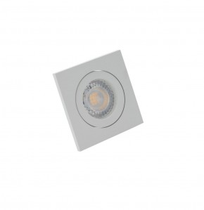 DK2016-WH Встраиваемый светильник, IP 20, 50 Вт, GU10, белый, алюминий в Качканаре - kachkanar.ok-mebel.com | фото