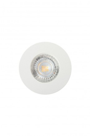 DK2030-WH Встраиваемый светильник, IP 20, 50 Вт, GU10, белый, алюминий в Качканаре - kachkanar.ok-mebel.com | фото