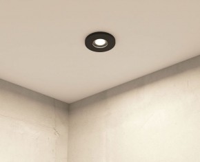 DK2036-BK Встраиваемый светильник влагозащ., IP 44, до 15 Вт, GU10, LED, черный, алюминий в Качканаре - kachkanar.ok-mebel.com | фото 6