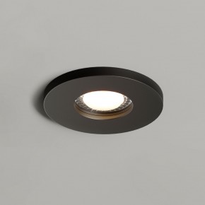 DK2036-BK Встраиваемый светильник влагозащ., IP 44, до 15 Вт, GU10, LED, черный, алюминий в Качканаре - kachkanar.ok-mebel.com | фото