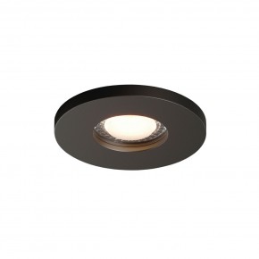 DK2036-BK Встраиваемый светильник влагозащ., IP 44, до 15 Вт, GU10, LED, черный, алюминий в Качканаре - kachkanar.ok-mebel.com | фото 3