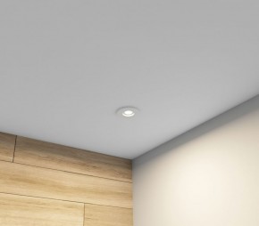 DK2036-WH Встраиваемый светильник влагозащ., IP 44, до 15 Вт, GU10, LED, белый, алюминий в Качканаре - kachkanar.ok-mebel.com | фото 7