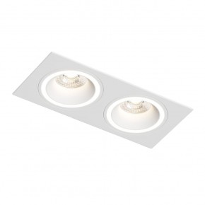DK2062-WH Встраиваемый светильник, IP 20, до 15 Вт, GU10, LED, белый, алюминий в Качканаре - kachkanar.ok-mebel.com | фото