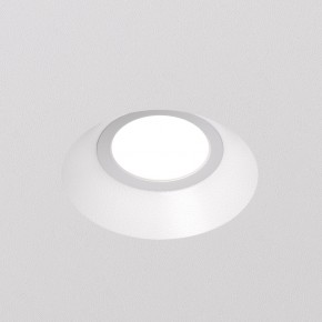 DK2081-WH Встраиваемый точечный светильник для натяжных ПВХ потолков INVIZ, IP 20, до 9 Вт, GU10, LED, белый, ABS-пластик в Качканаре - kachkanar.ok-mebel.com | фото