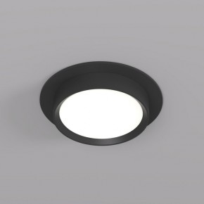 DK2090-BK Встраиваемый светильник FLAT, IP 20, до 15 Вт, GX53, LED, черный, алюминий в Качканаре - kachkanar.ok-mebel.com | фото