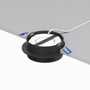 DK2090-BK Встраиваемый светильник FLAT, IP 20, до 15 Вт, GX53, LED, черный, алюминий в Качканаре - kachkanar.ok-mebel.com | фото 4