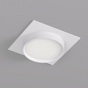 DK2091-WH Встраиваемый светильник FLAT, IP 20, до 15 Вт, GX53, LED, белый, алюминий в Качканаре - kachkanar.ok-mebel.com | фото 2