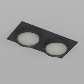 DK2092-BK Встраиваемый светильник FLAT, IP 20, до 15 Вт, GX53, LED, черный, алюминий в Качканаре - kachkanar.ok-mebel.com | фото 5