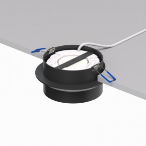 DK2100-BK Встраиваемый светильник NIKO, IP 20, до 15 Вт, GX53, LED, черный, акрил, алюминий в Качканаре - kachkanar.ok-mebel.com | фото 4