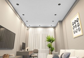 DK2120-BK Встраиваемый светильник, IP 20, 50 Вт, GU10, черный, алюминий в Качканаре - kachkanar.ok-mebel.com | фото 6