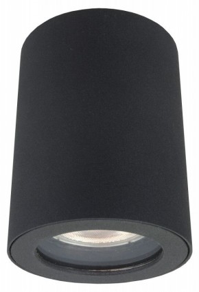 DK3007-BK Накладной светильник влагозащ., IP 44, 15 Вт, GU10, черный, алюминий в Качканаре - kachkanar.ok-mebel.com | фото 2