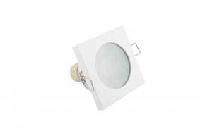 DK3014-WH Встраиваемый светильник влагозащ., IP 44, 50 Вт, GU10, белый, алюминий в Качканаре - kachkanar.ok-mebel.com | фото 4