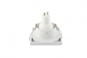 DK3014-WH Встраиваемый светильник влагозащ., IP 44, 50 Вт, GU10, белый, алюминий в Качканаре - kachkanar.ok-mebel.com | фото 5