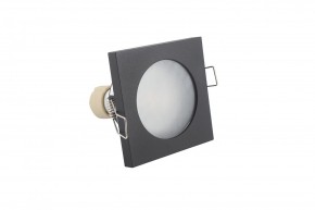 DK3015-BK Встраиваемый светильник влагозащ., IP 44, 50 Вт, GU10, черный, алюминий в Качканаре - kachkanar.ok-mebel.com | фото 4